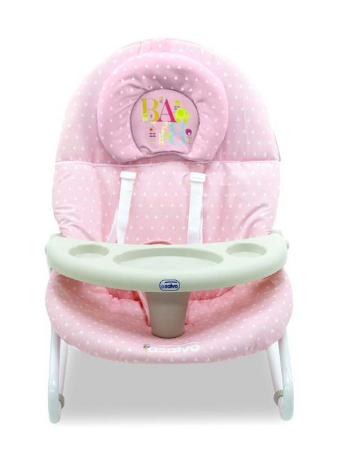 Baby Recliner Swing 3 i 1, rosa version 3