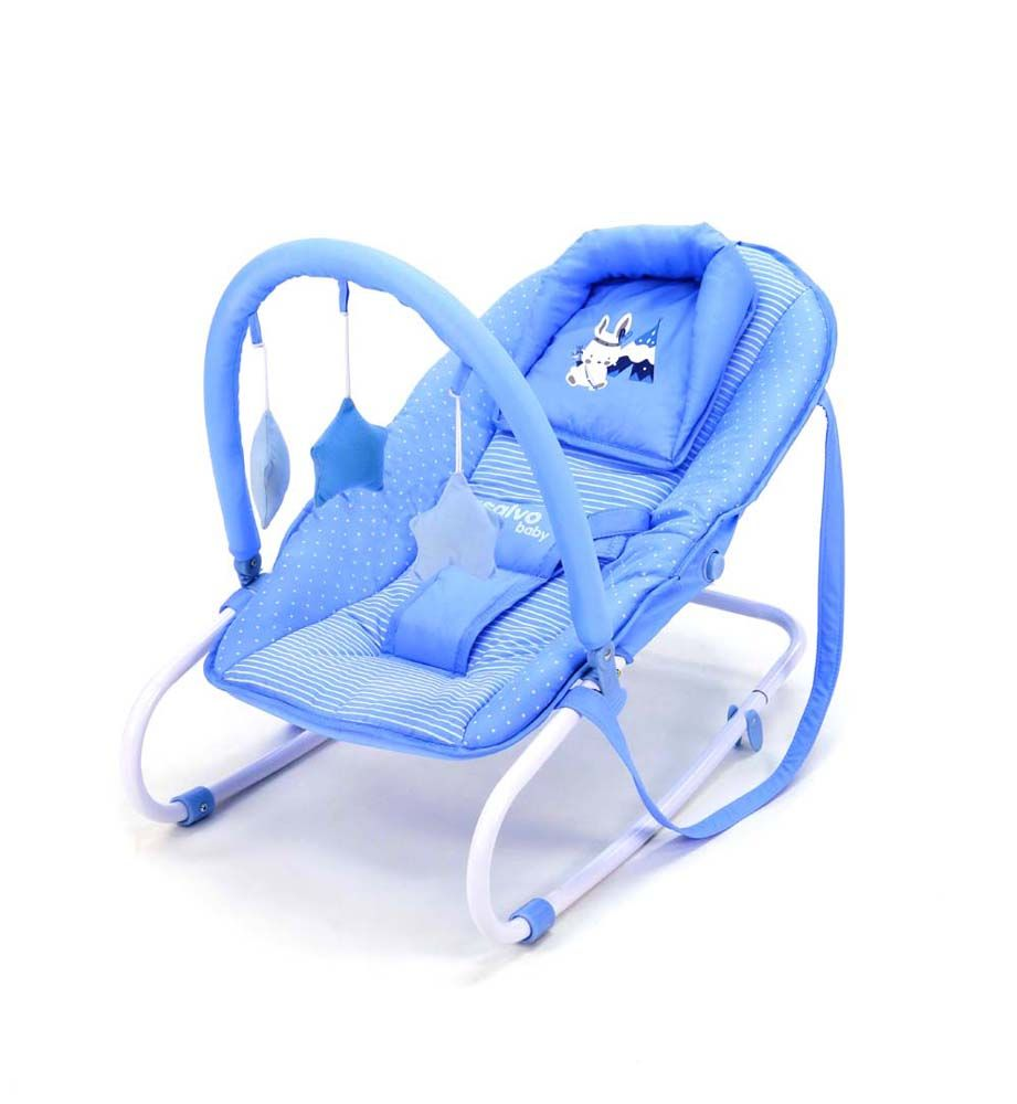 Vauvan lepotuoli Rabbit Tippi, sininen Asalvo Baby lastenvaunu 18243