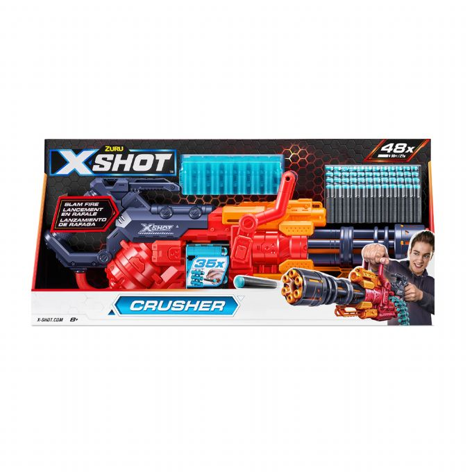X-Shot Crusher Dart Blaster 48 Pile version 2