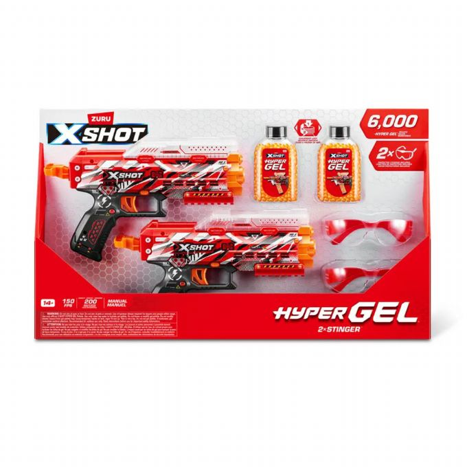 X-Shot Hyper Gel Pistol S�t version 2
