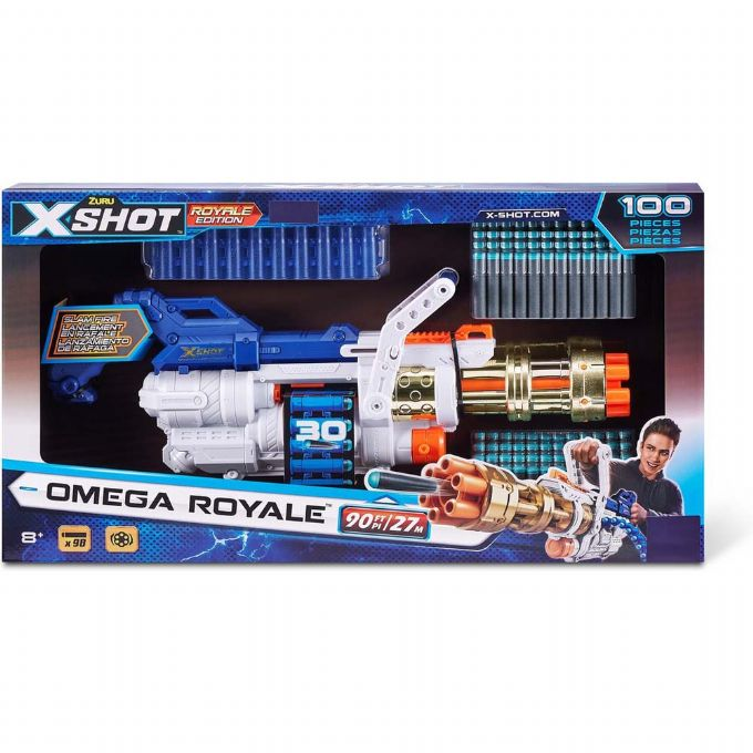 X-Shot Omega Dart Blaster Minigun version 2