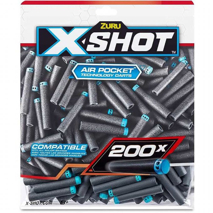 X-Shot Excel Pile Refill Pack 200 kpl version 1