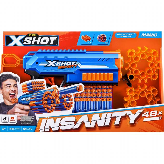 X-shot Insanity Manic Pistole version 2