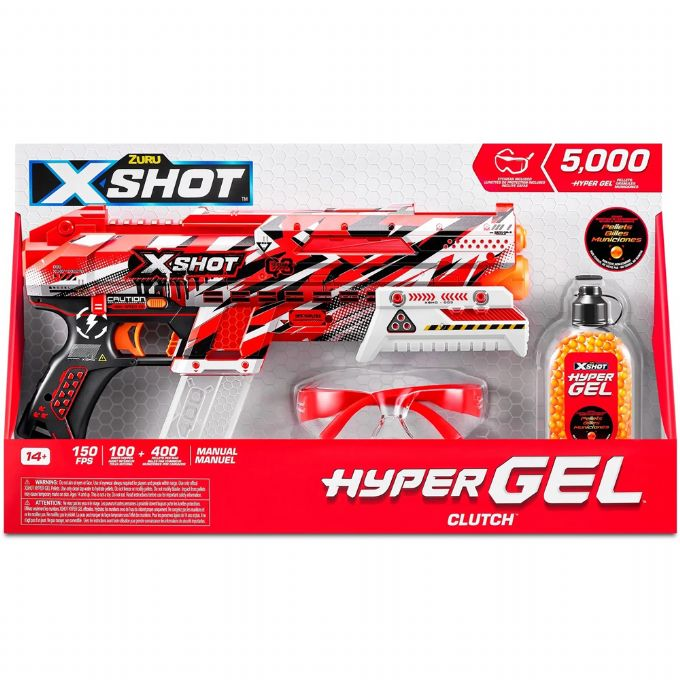 X-Shot Hyper Gel -kytkin version 2