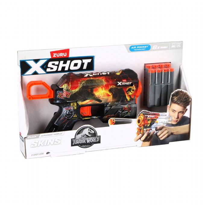 X-Shot Skins Jurassic World med 8 Pile version 2