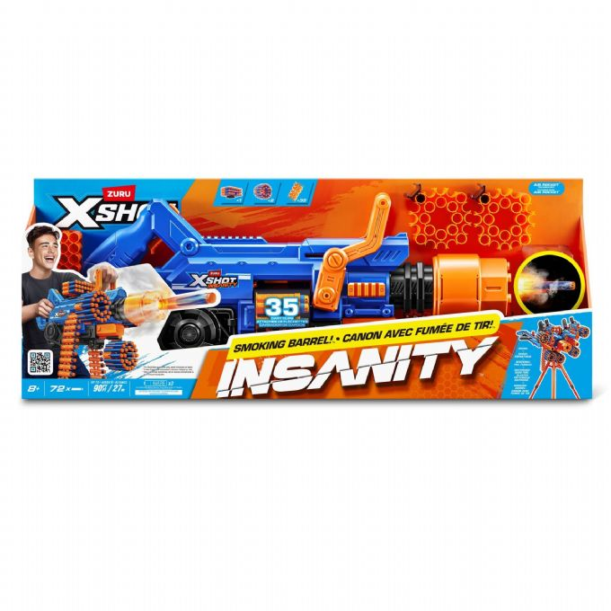 X-Shot - Insanity Blaster Smoking Barrel version 2