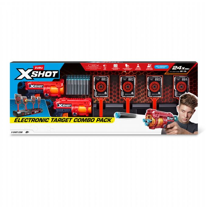 X-shot Elektronisk Skydeskive Combo Pack version 2