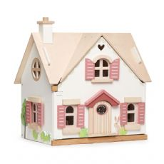 Dollhouse with furniture, Cottontail cottage