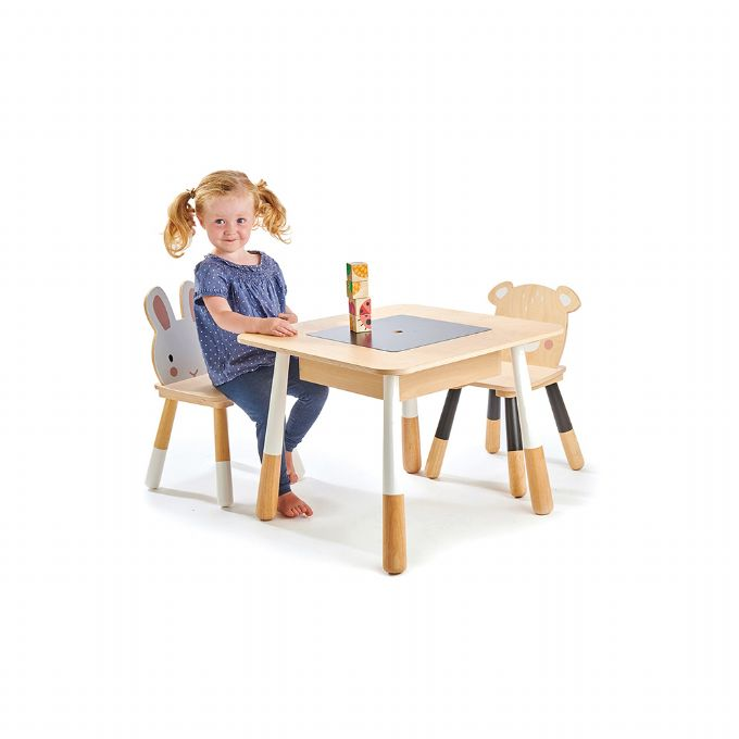 Children's furniture, Table with 2 chairs version 3