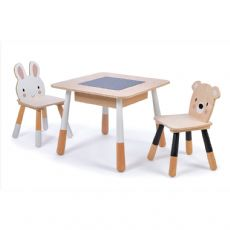Children's furniture, Table with 2 chairs