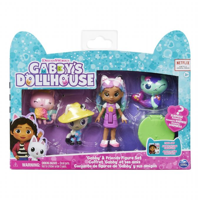Gabby's Dollhouse Friends -figuurisetti version 2