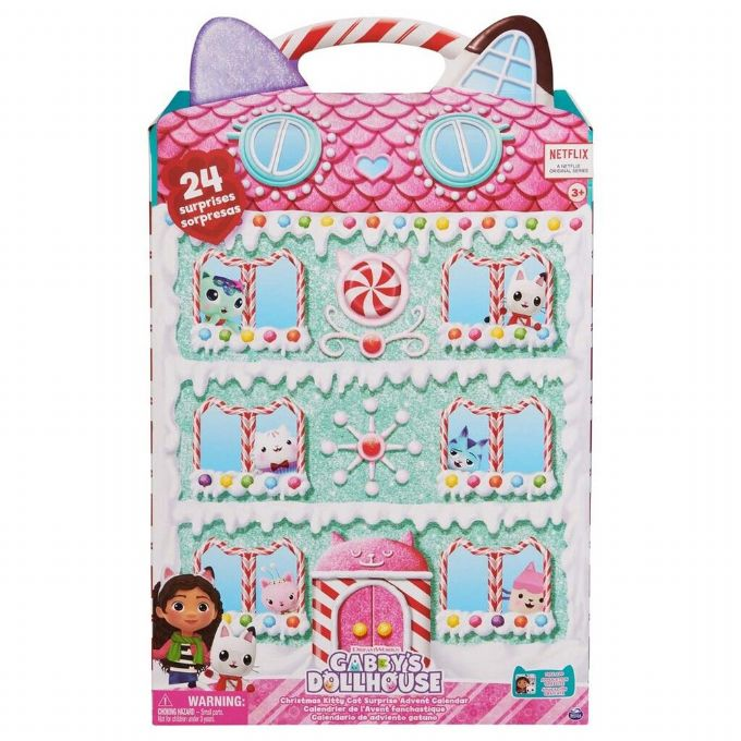 Gabby's Dollhouse Christmas Calendar 2023 version 1