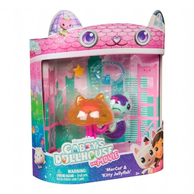 Gabby’s Dollhouse Mercat ja Kitty Jellyfi version 2
