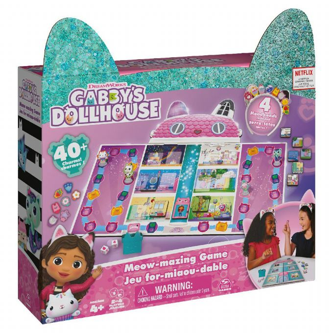Gabby's Dollhouse Miau-mazing lautapeli version 2
