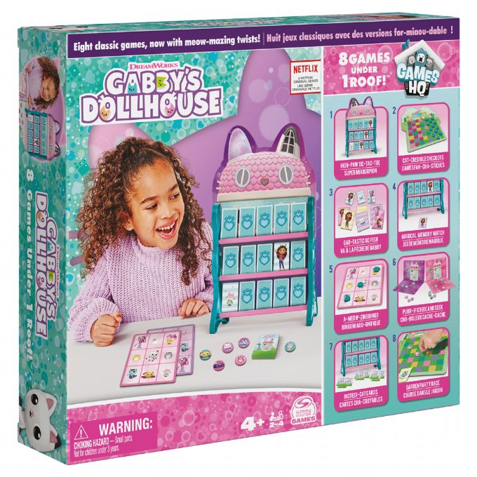 Gabby's Dollhouse 8 in 1 Game version 2