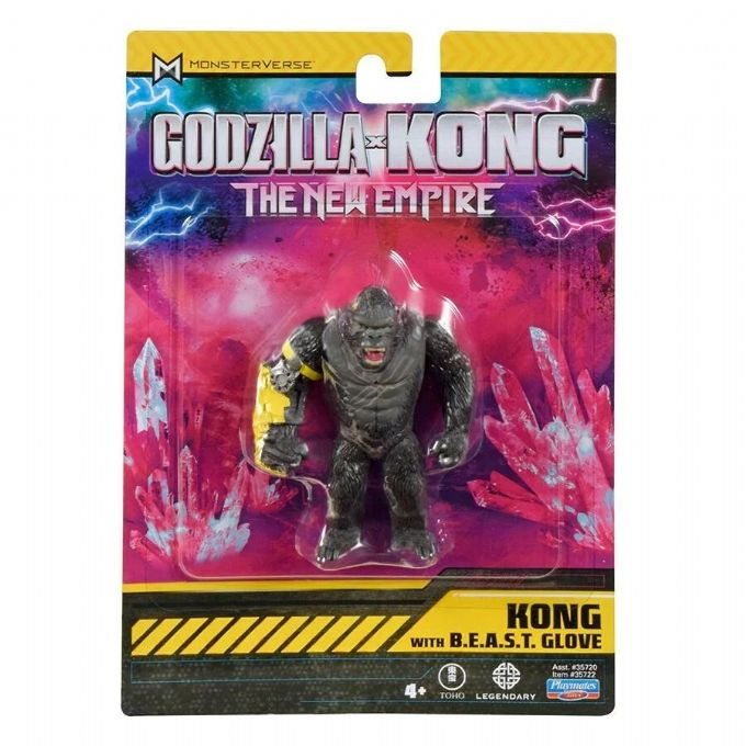 Monsterverse Kong Beast Glove Figure 8cm version 2