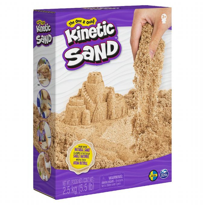Kineettinen hiekkarantahiekka 2,5 kg version 2