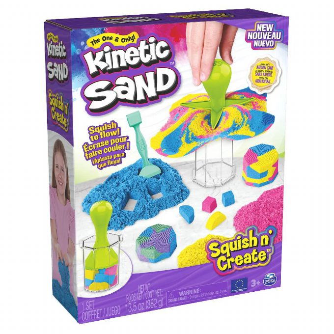 Kinetic Sand Squish and Create version 2
