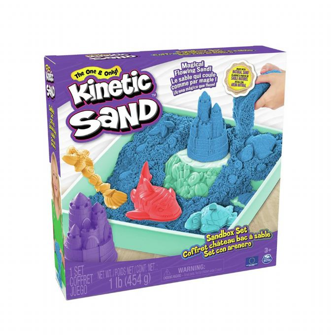 Kinetic Sand Box Blue version 2