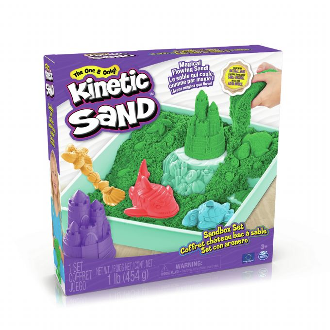 Kinetic Sand Box Green version 2