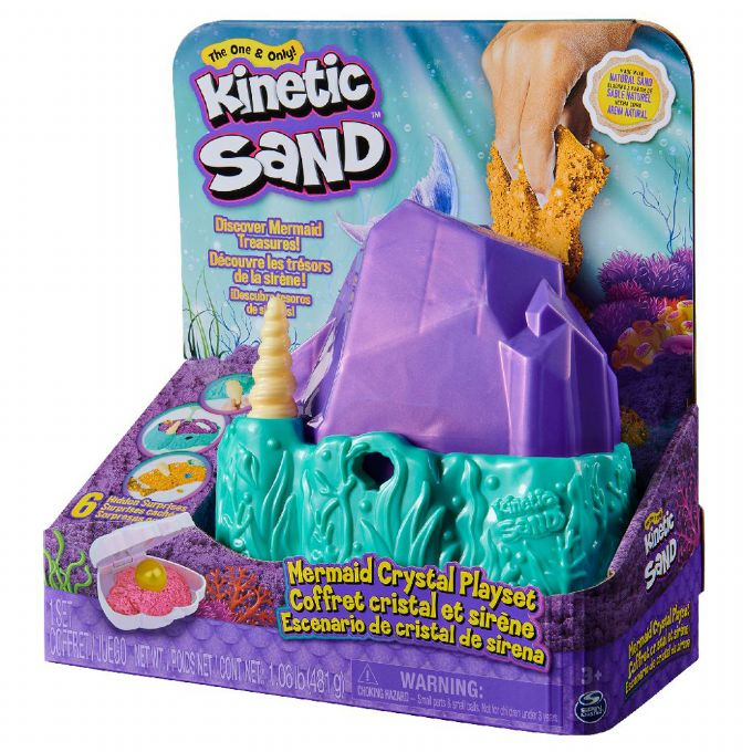 Kinetic Sand Mermaid Crystal Set version 3