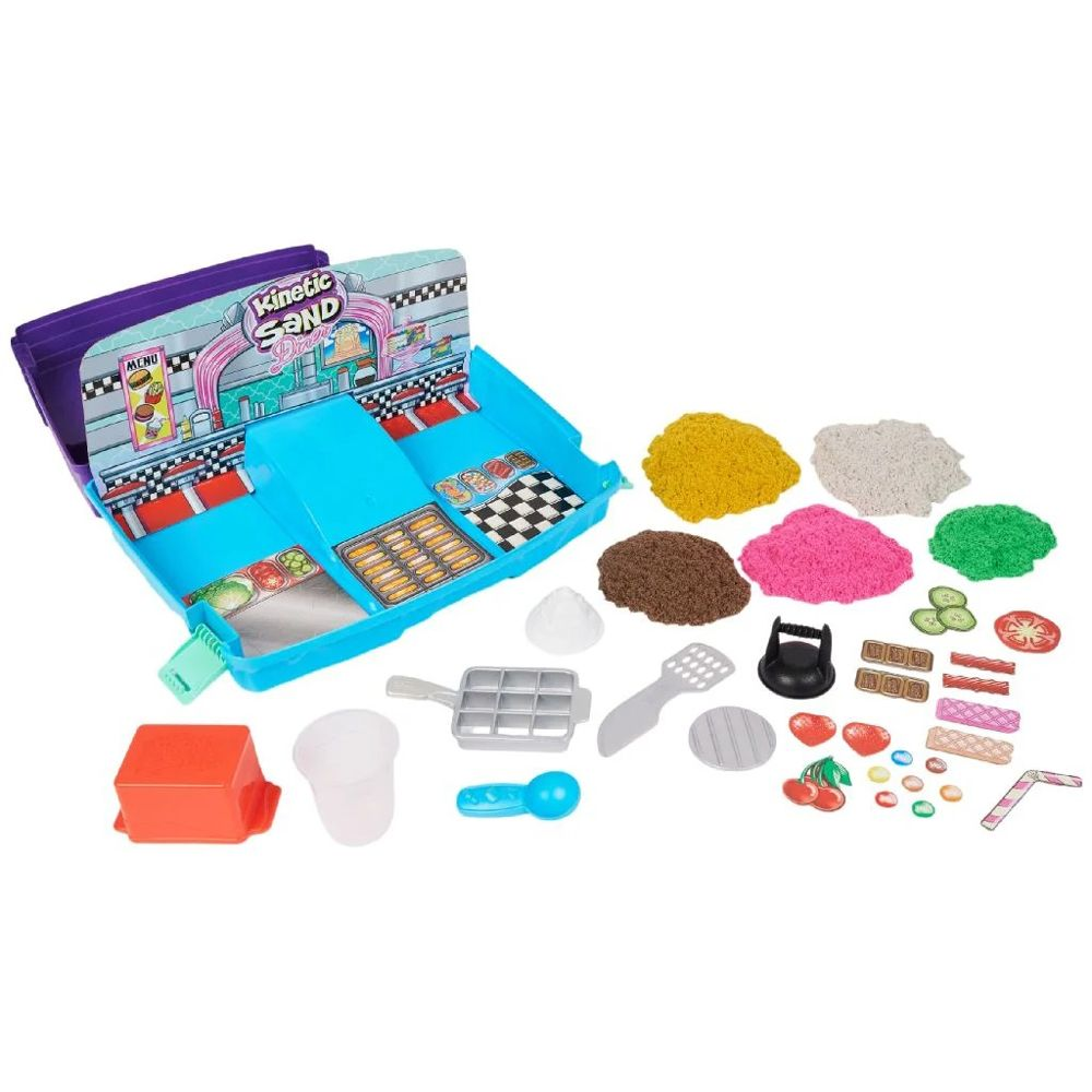 Kinetic Sand Grill n Scoop Diner Kinetisk sandlekesett 495551