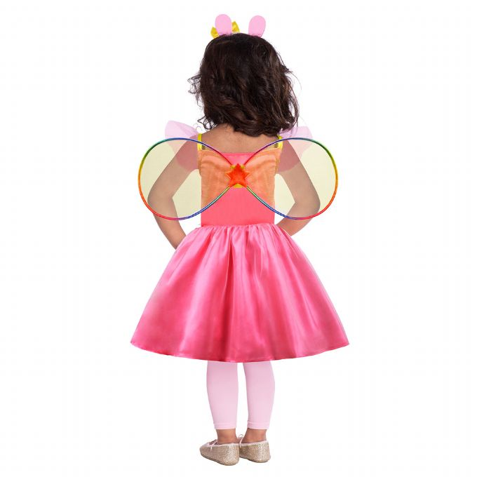 Gurli Gris regnbue kjole 116 cm version 2
