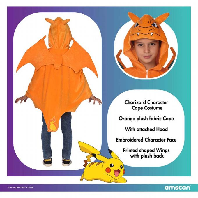 Charizard children's costume 8-12 years version 6