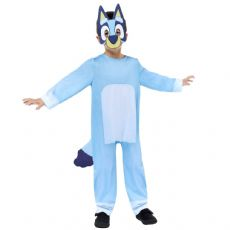 Sininen lasten puku 116 cm