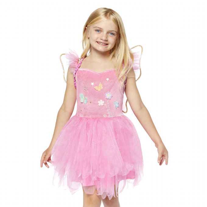 Lasten puku Pinkki keiju 104 cm version 4