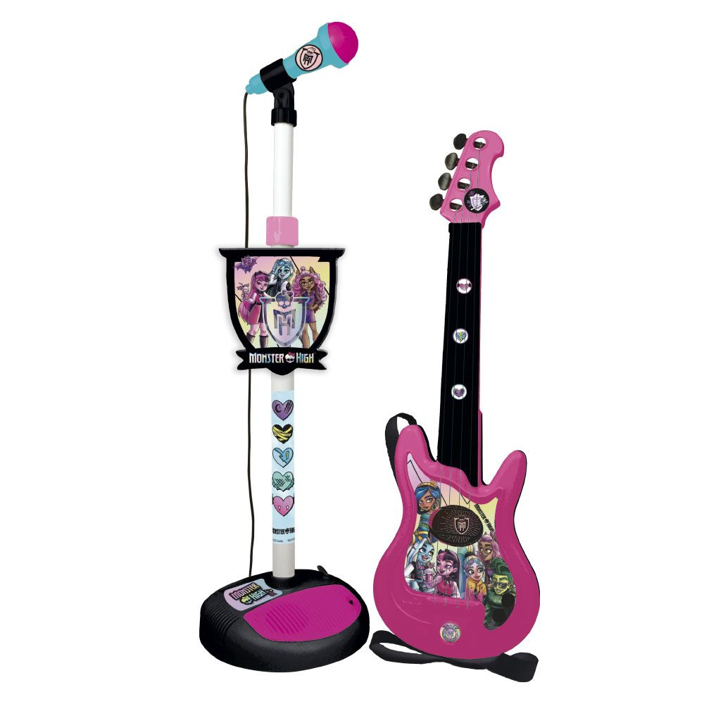 Monster High gitar med mikrofon Monster High Musical Toy 65035