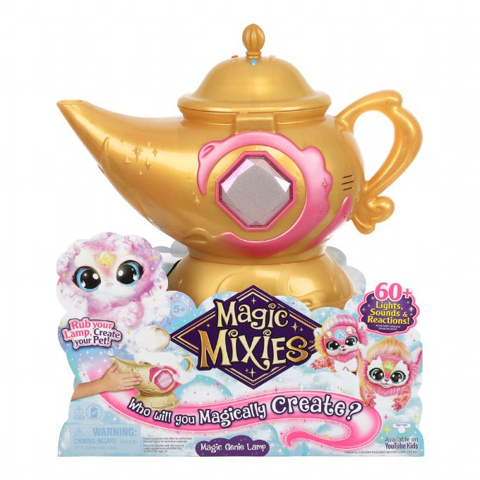 Magic Mixies Magic Lamp Spirit - Rosa Magic Mixies lekesett 148341 Kosedyr