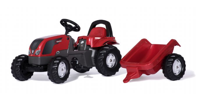 RollyKid Valtra Traktor med tilhenger Rolly Toys 12527