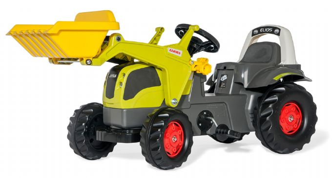Se Rolly Claas Elios 230 traktor med frontlæsser hos Eurotoys