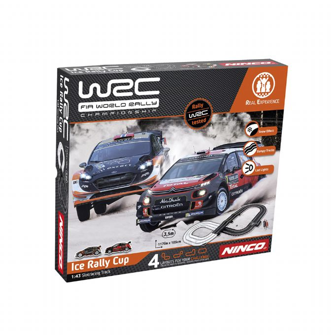 Ninco WRC Ice Rally Cup Kilparata 3,5 m version 2