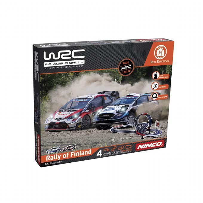 Ninco WRC Rally Finlandin kilparata 4,7m version 2