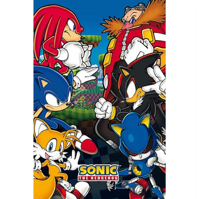 Sonic-Poster 91,5 x 61 cm version 1