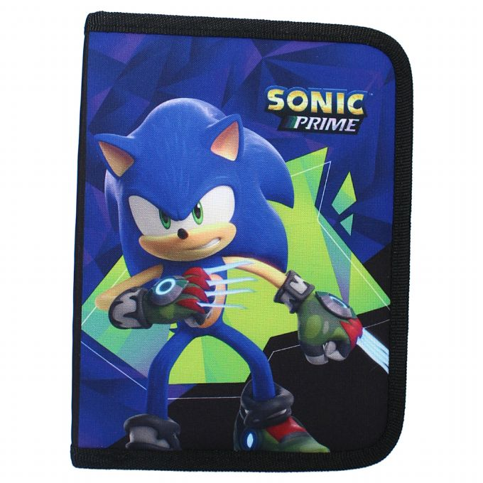 Sonic Prime pencil case with contents version 1