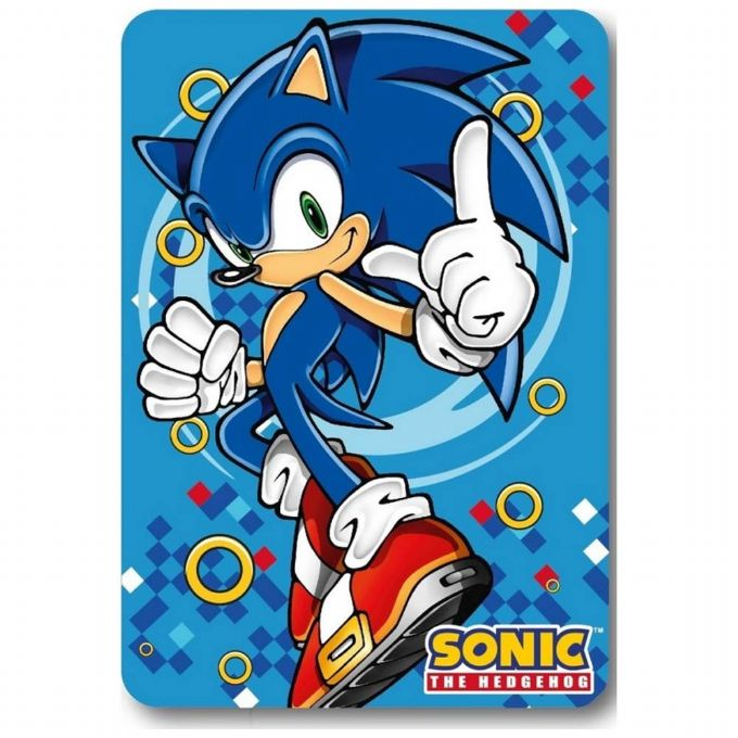 Sonic The Hedgehog Fleece T�ppe 140x100c version 1