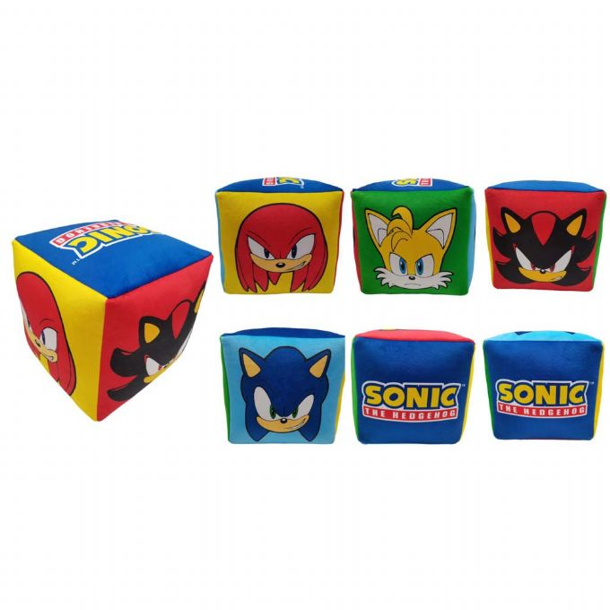 Sonic Cube Cushion 25x25cm version 2