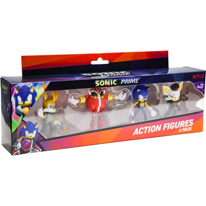 Sonic the Hedgehog Figurer 4 pack version 2
