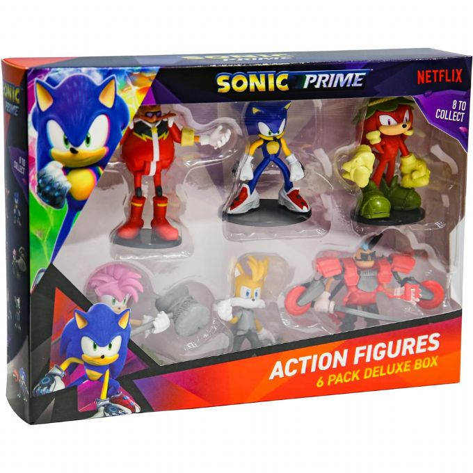 Sonic the Hedgehog Figures 6-pakning version 1