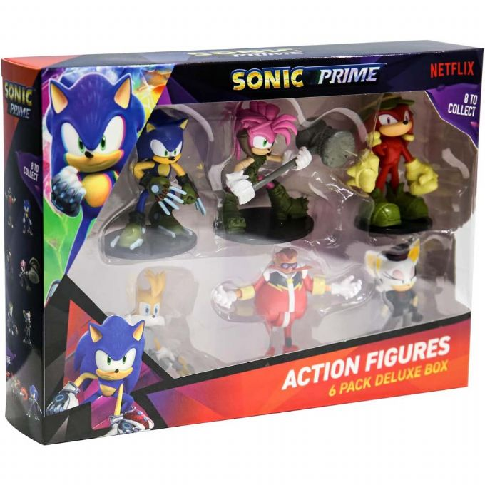 Sonic the Hedgehog Figures 6-pakning version 1