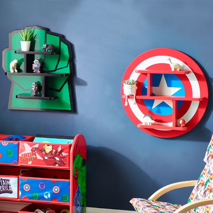Avengers wall shelf version 6