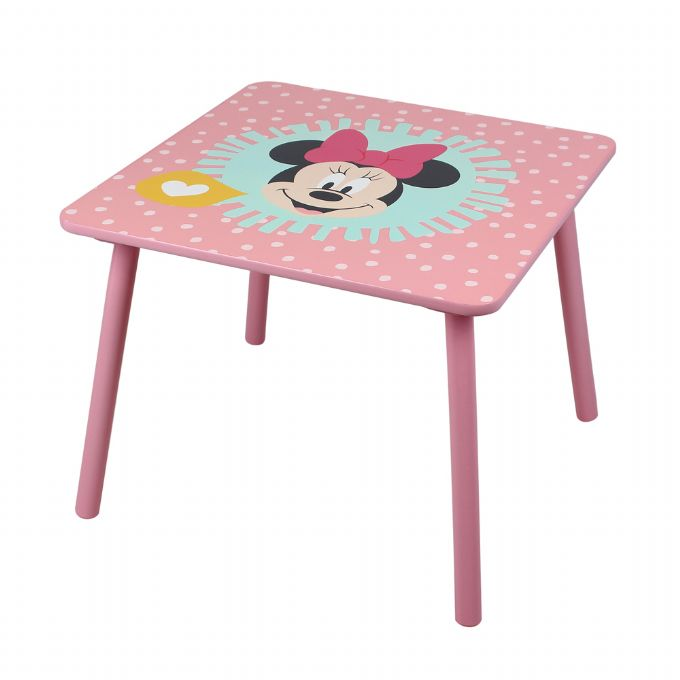 Minnie Mouse bord og stoler version 4