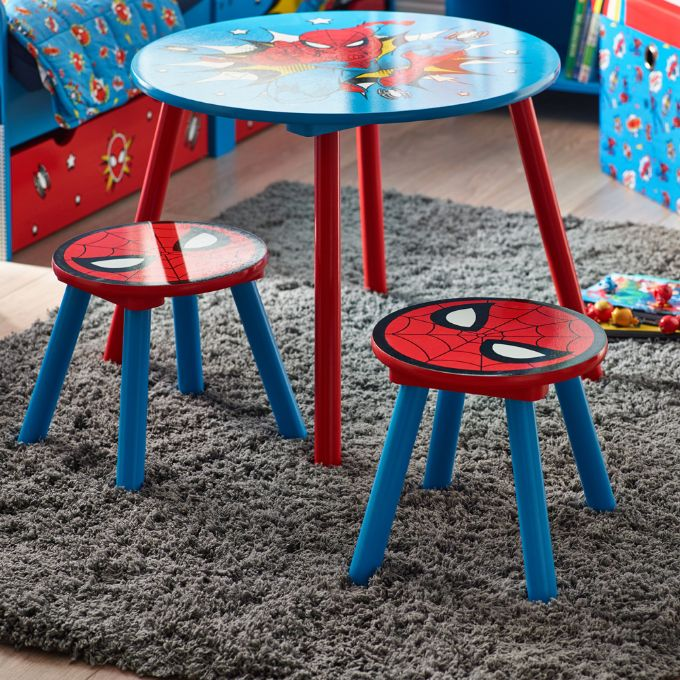 Marvel Spiderman table and chairs version 3