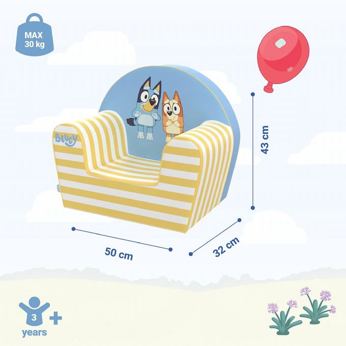 Bluey skumstol version 3