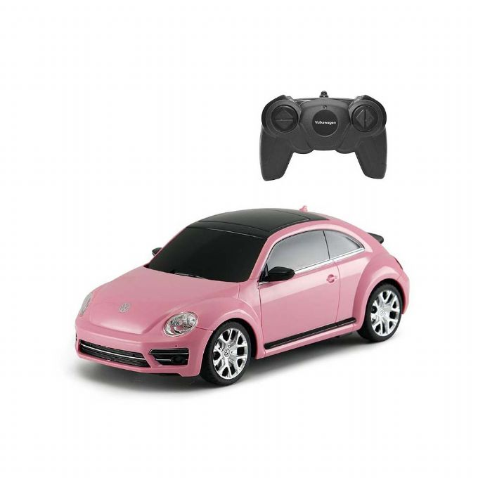 RASTAR R/C 1:24 Volkswagen Beetle Pink version 1