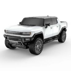 Rastar R/C 1:26 Hummer EV White 21 cm