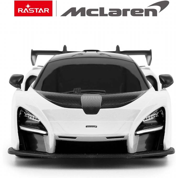 Rastar R/C 1:24 McLaren Senna Hvid version 2